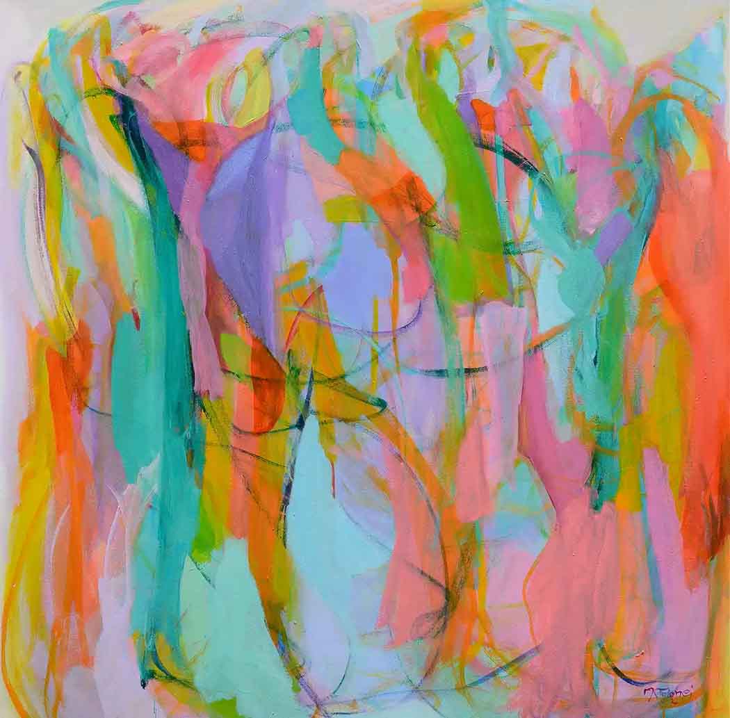 Abstract-Art-Buy-Emerging-Contemporary-Saatchiart-Saatchi -Gabriela Tolomei DANZA Full Painting
