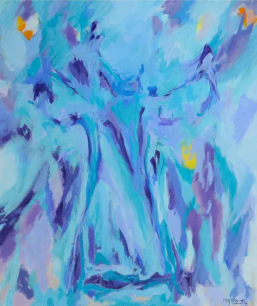 Abstract-Art-Buy-Emerging-Contemporary-Saatchiart-Saatchi -Gabriela Tolomei DIVINA PRESENCIA Full Painting