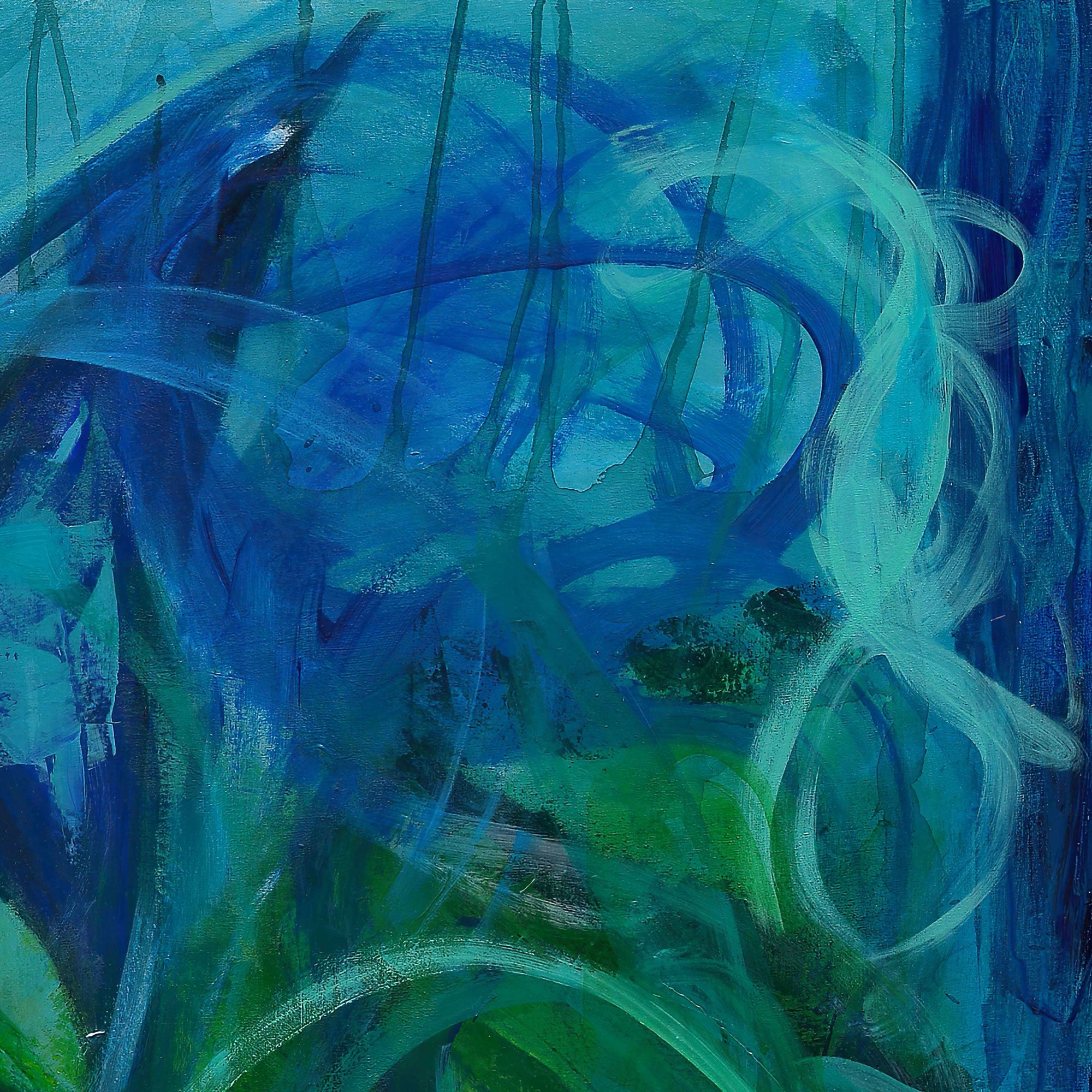 Abstract-Art-Buy-Emerging-Contemporary-Saatchiart-Saatchi-Gabriela Tolomei EMERALD CODE Detail