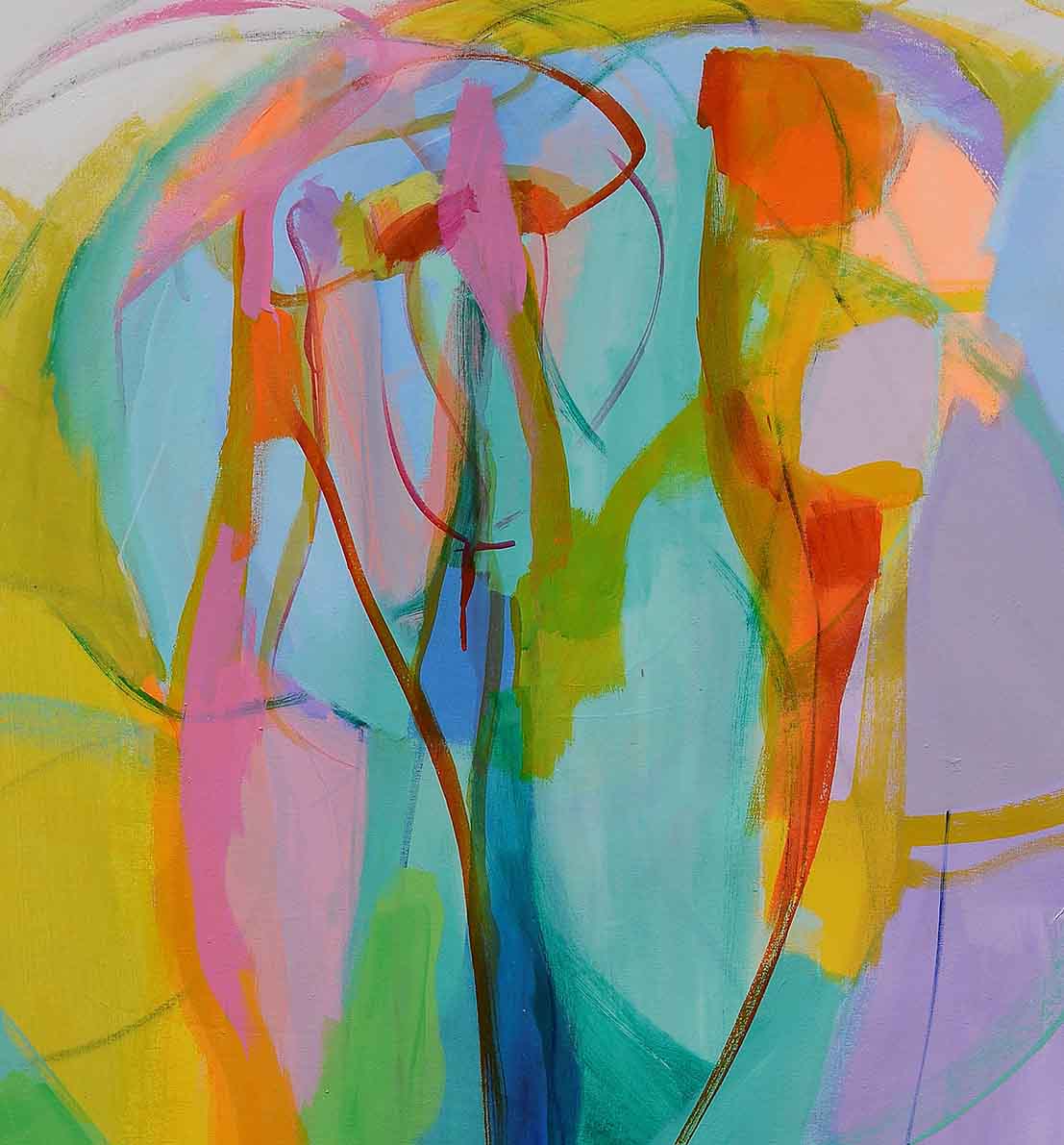 Abstract-Art-Buy-Emerging-Contemporary -Gabriela Tolomei HOPE Detail