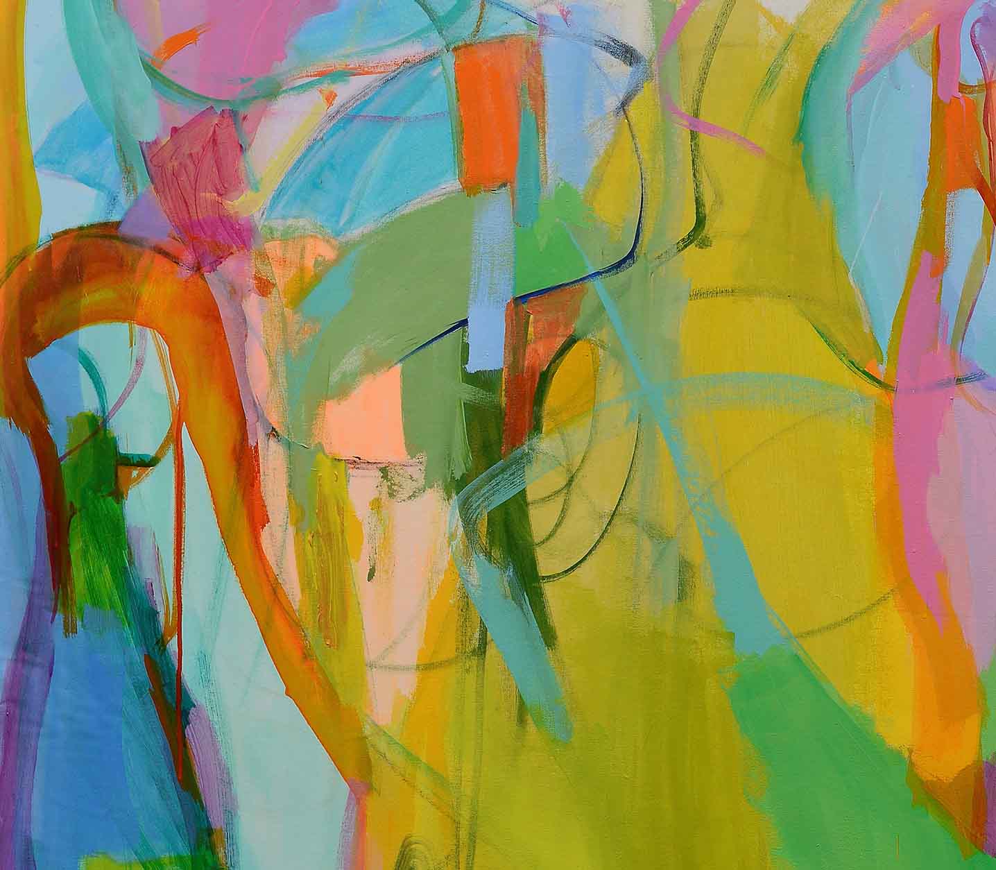 Abstract-Art-Buy-Emerging-Contemporary -Gabriela Tolomei HOPE Detail