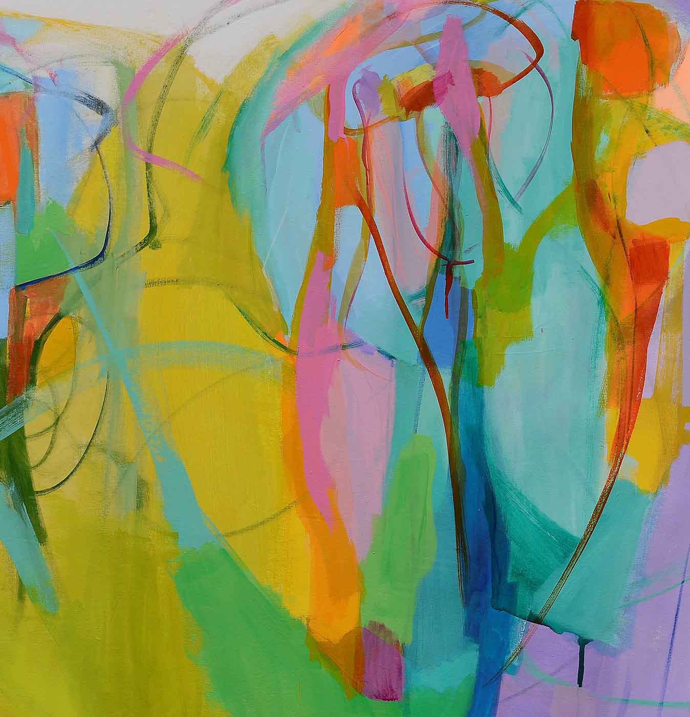 Abstract-Art-Buy-Emerging-Contemporary -Gabriela Tolomei HOPE Detail