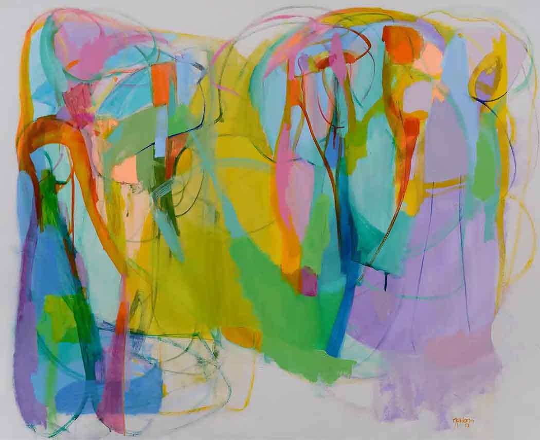 Abstract-Art-Buy-Emerging-Contemporary-Saatchiart-Saatchi  -Gabriela Tolomei HOPE Full Painting