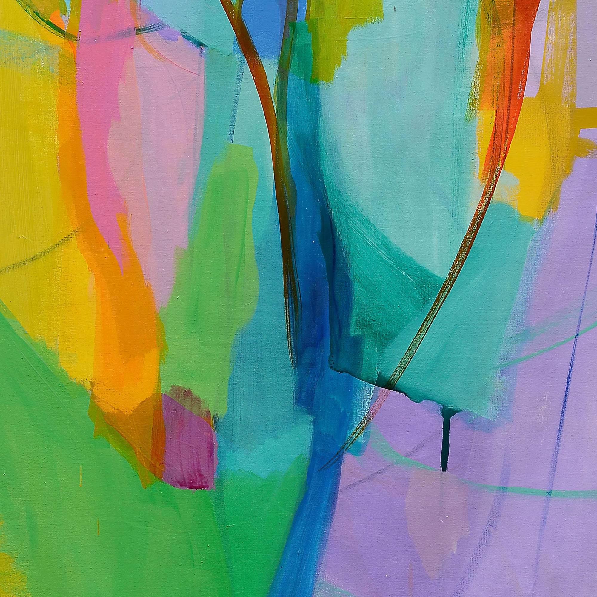 Abstract-Art-Buy-Emerging-Contemporary -Gabriela Tolomei HOPE Detail