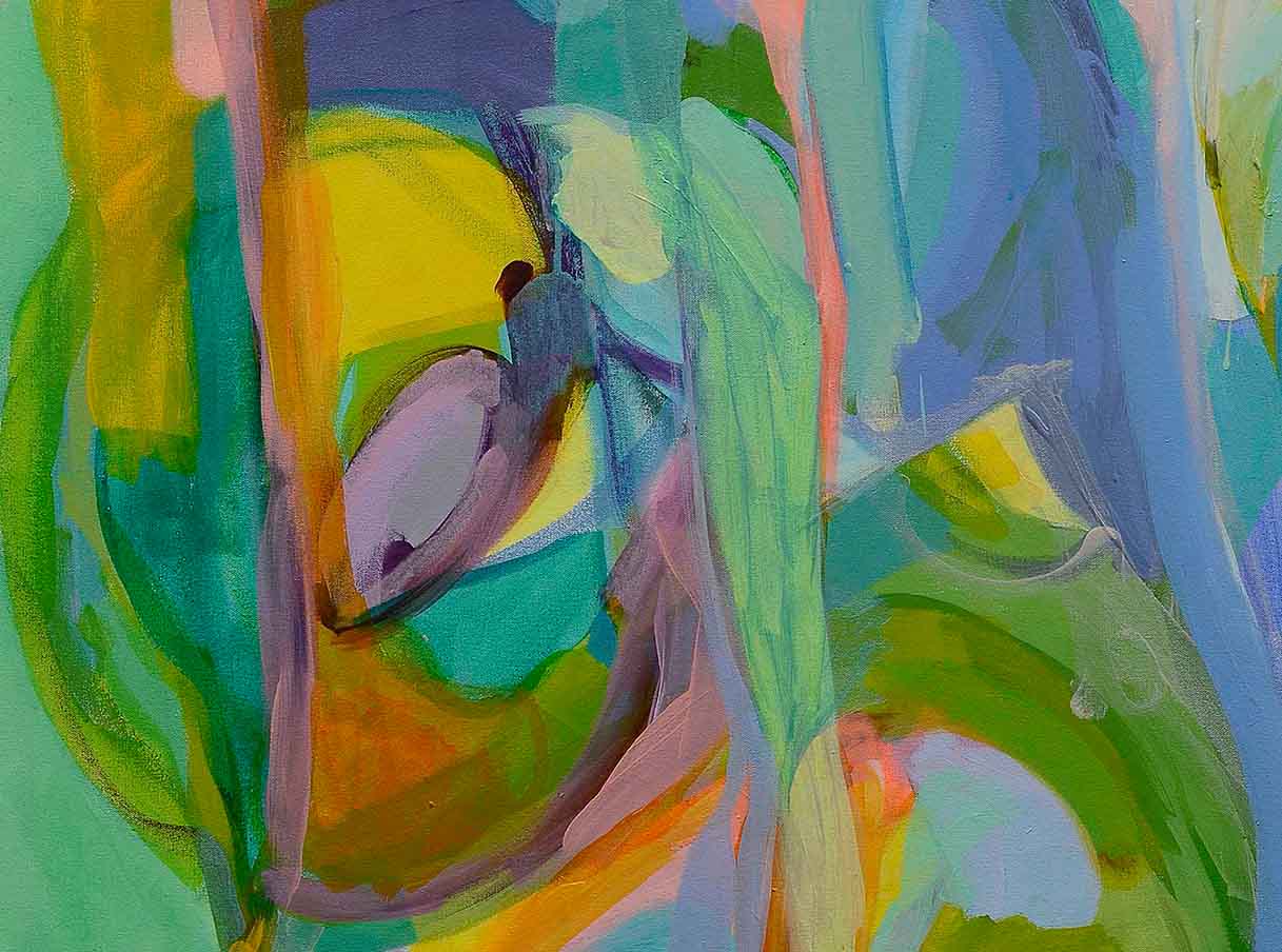 Abstract-Art-Buy-Emerging-Contemporary -Gabriela Tolomei Habitad II Detail