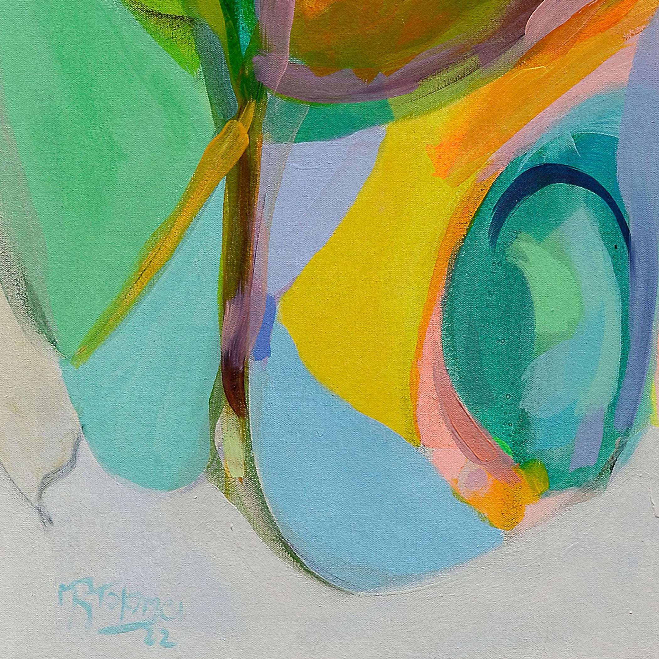 Abstract-Art-Buy-Emerging-Contemporary -Gabriela Tolomei Habitad II Detail