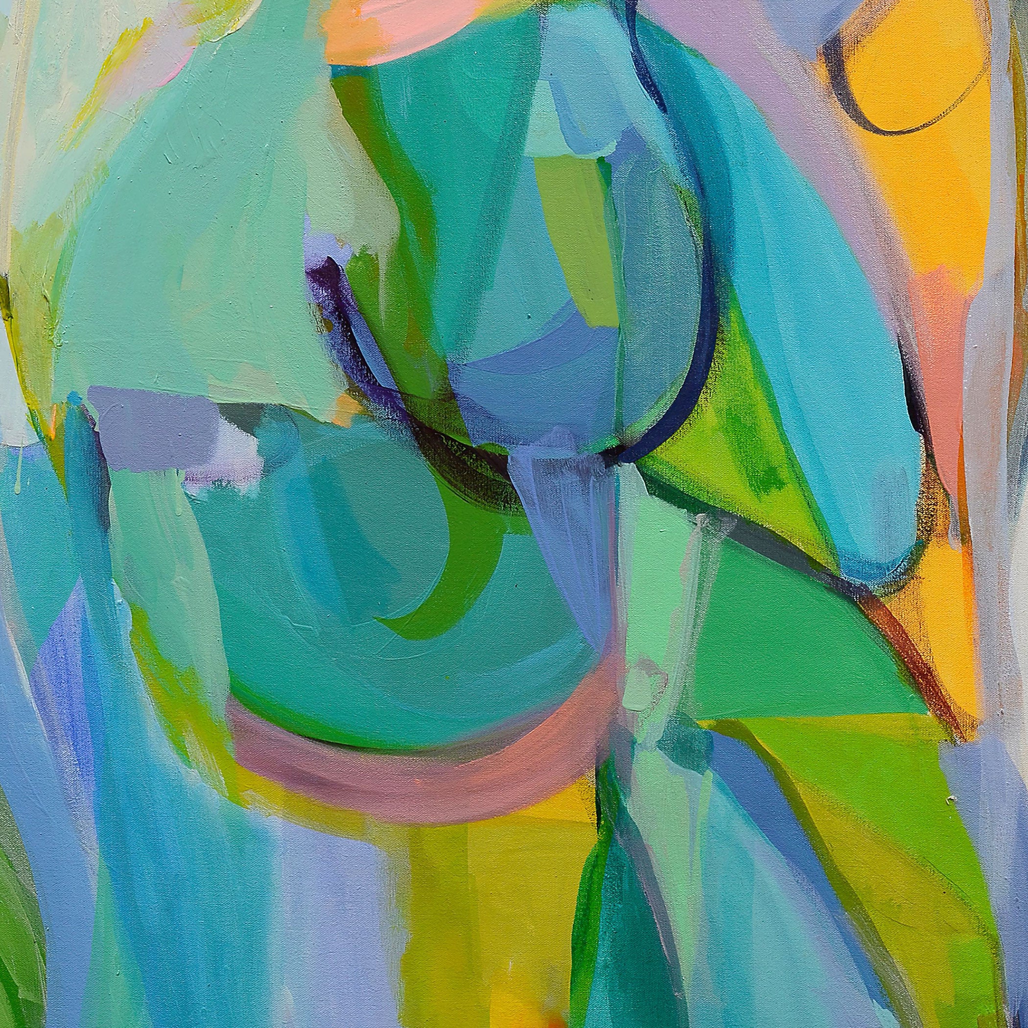 Abstract-Art-Buy-Emerging-Contemporary -Gabriela Tolomei Habitad II Detail