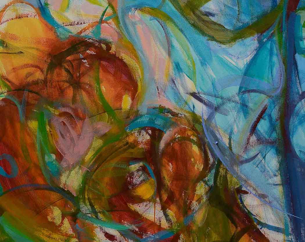 Abstract-Art-Buy-Emerging-Contemporary -Gabriela Tolomei I AM Detail