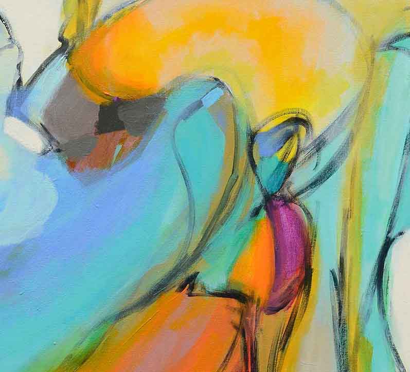 Gabriela Tolomei IN TURQUOISE Detail