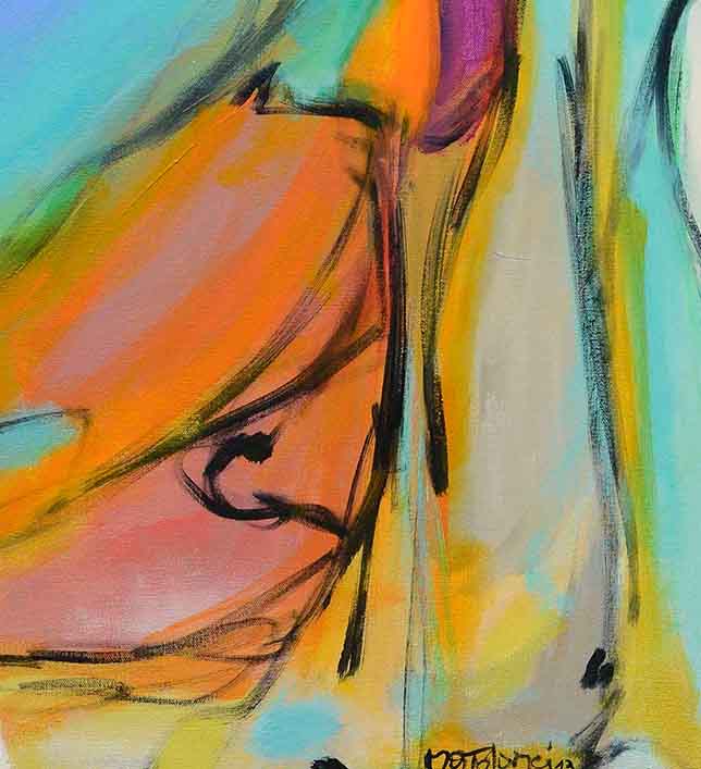 Gabriela Tolomei IN TURQUOISE Detail