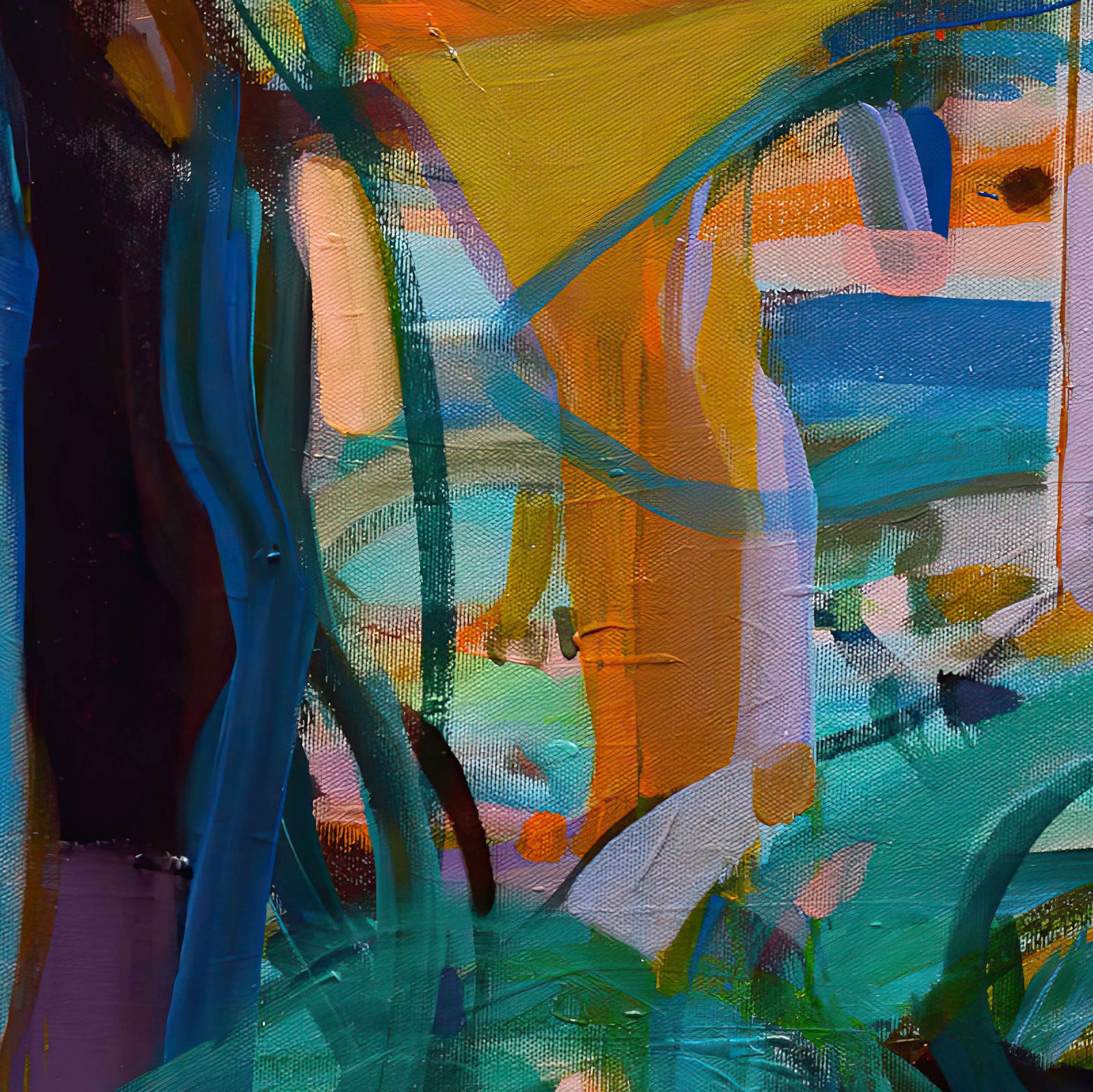 Abstract-Art-Buy-Emerging-Contemporary -Gabriela Tolomei Infinitude Detail