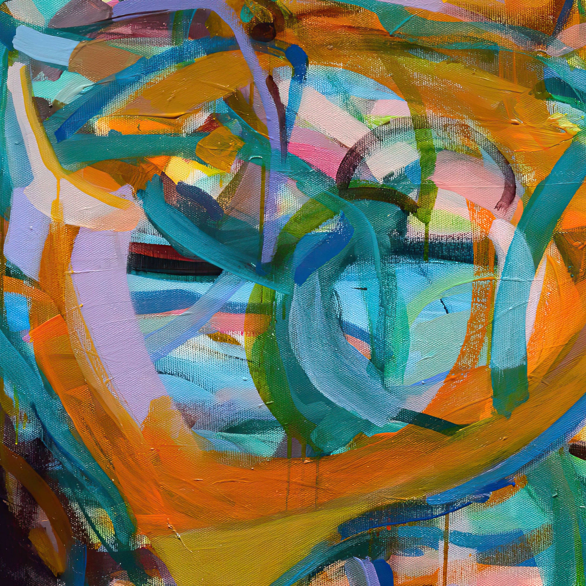 Abstract-Art-Buy-Emerging-Contemporary -Gabriela Tolomei Infinitude Detail