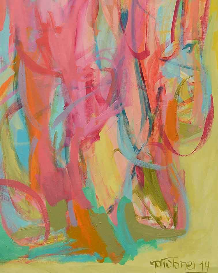 Abstract-Art-Buy-Emerging-Contemporary -Gabriela Tolomei LA UNION Detail