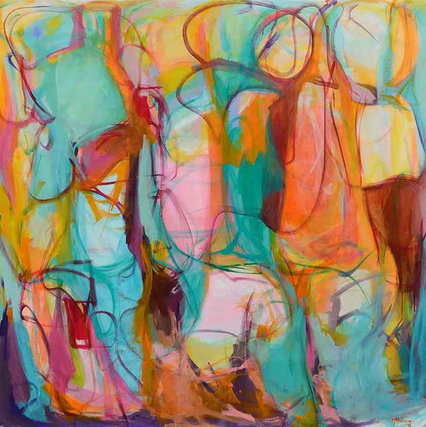 Abstract-Art-Buy-Emerging-Contemporary-Saatchiart-Saatchi -Gabriela Tolomei LUMINOUS Detail