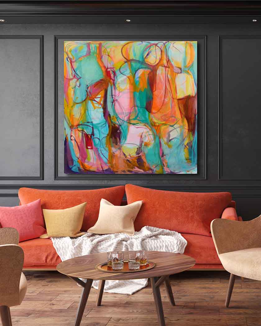 Abstract-Art-Buy-Emerging-Contemporary-Saatchiart-Saatchi -Gabriela Tolomei LUMINOUS Mounted