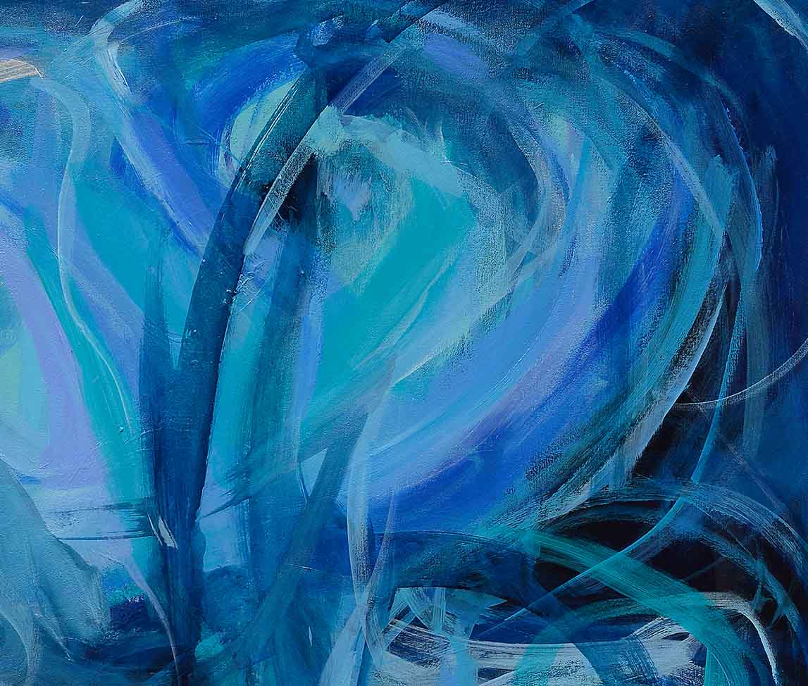 Gabriela Tolomei Love in Blue Detail