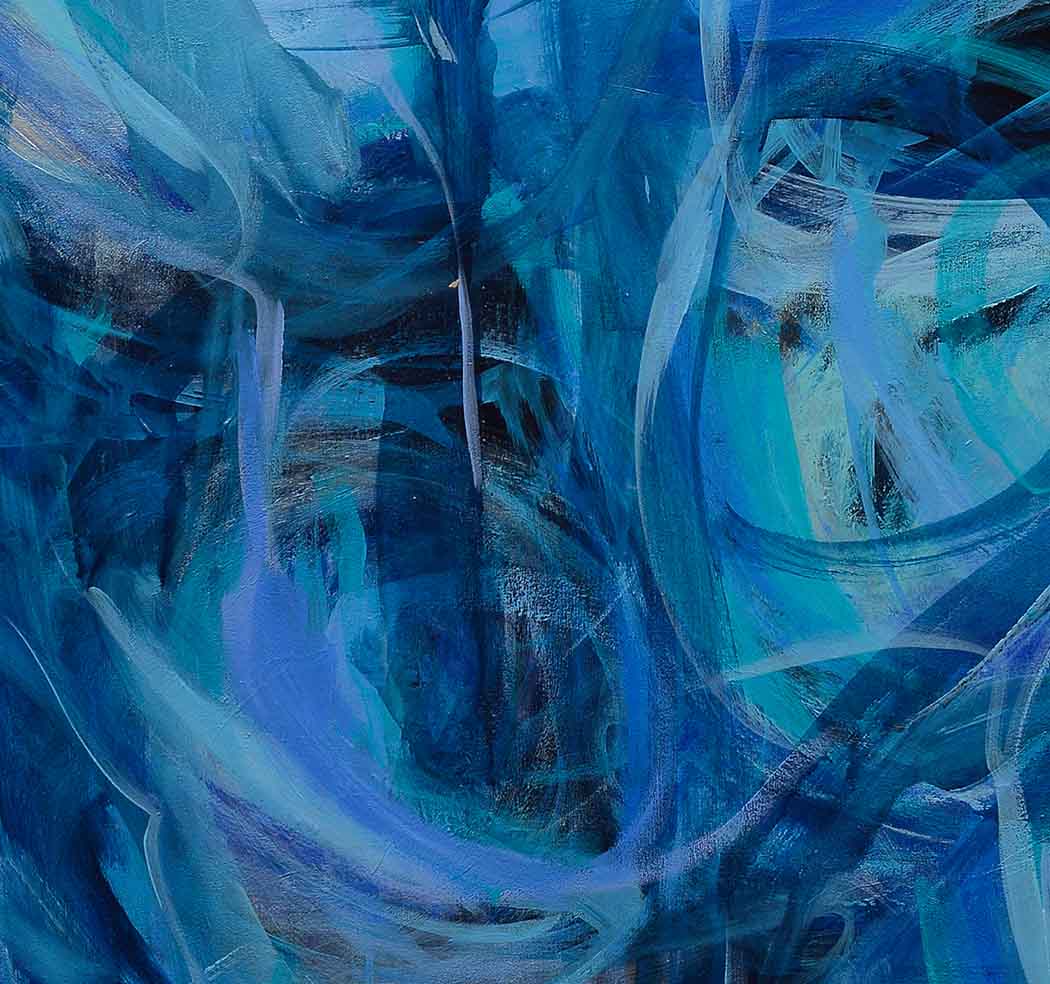 Gabriela Tolomei Love in Blue Detail