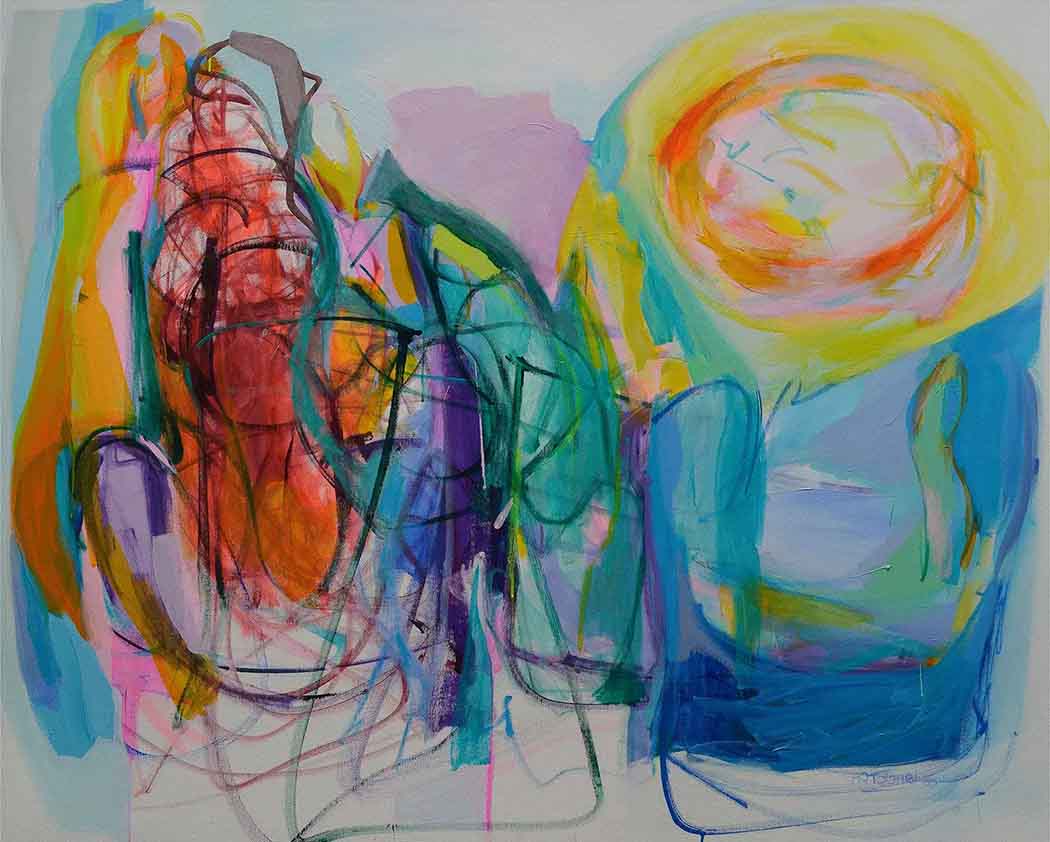 Abstract-Art-Buy-Emerging-Contemporary-Saatchiart-Saatchi -Gabriela Tolomei New Winds Full Painting