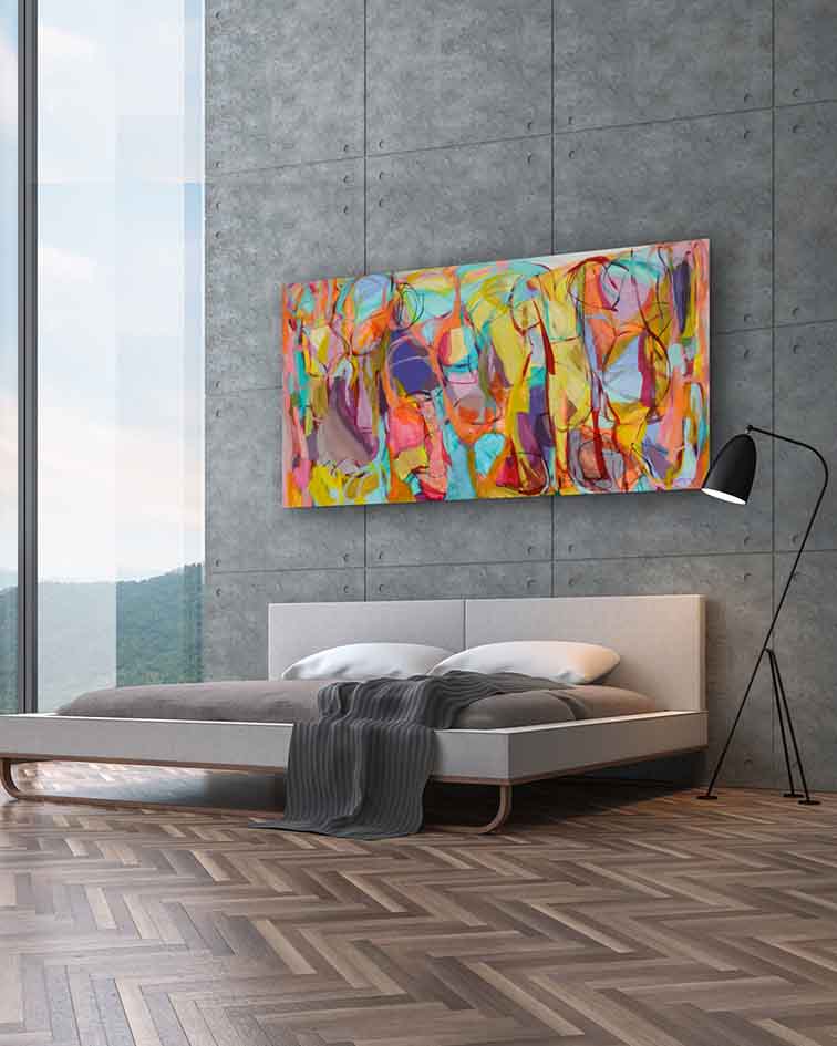 Abstract-Art-Buy-Emerging-Contemporary-Saatchiart-Saatchi -Gabriela Tolomei RELATED Mounted