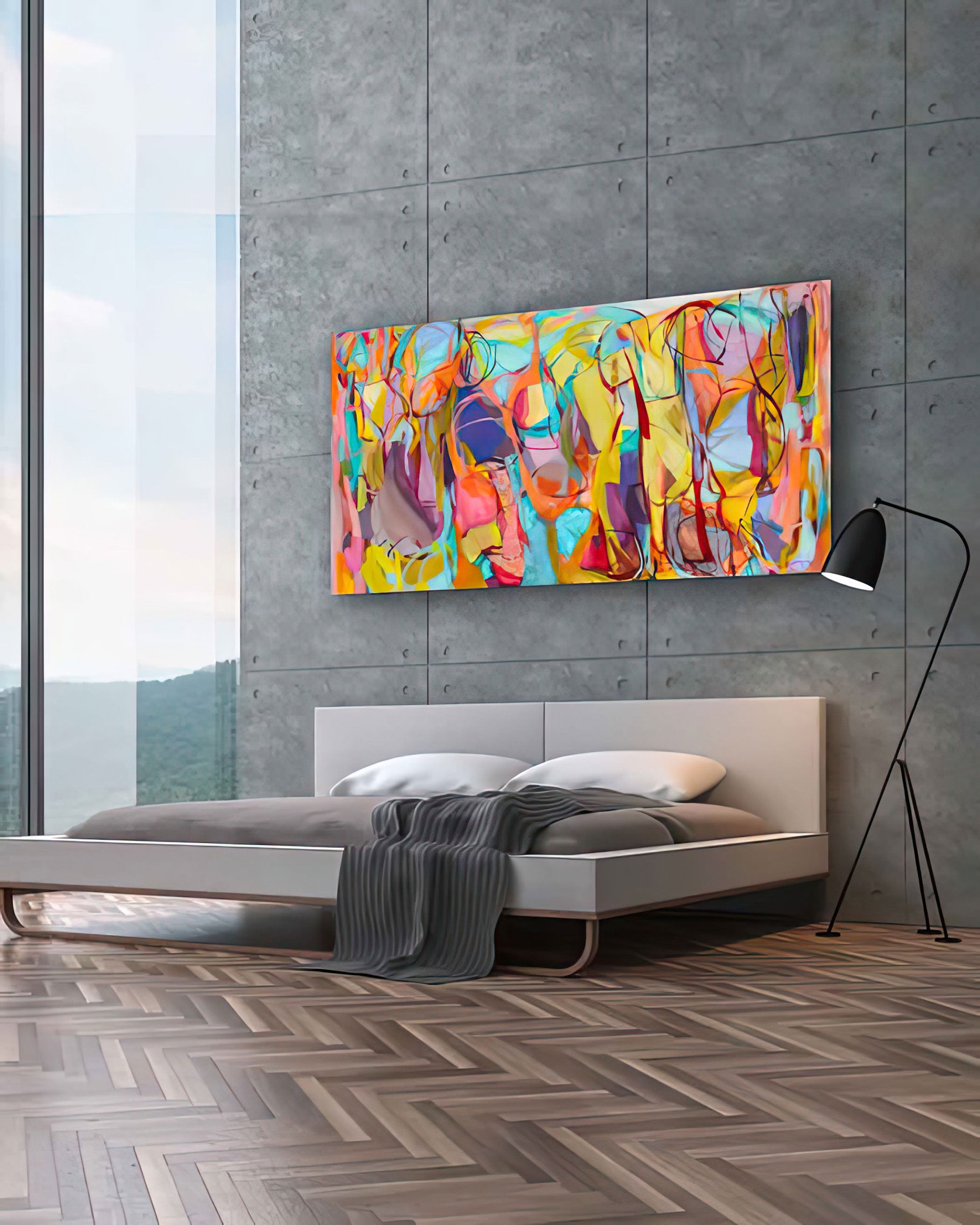 Abstract-Art-Buy-Emerging-Contemporary-Gabriela Tolomei RELATED Mounted