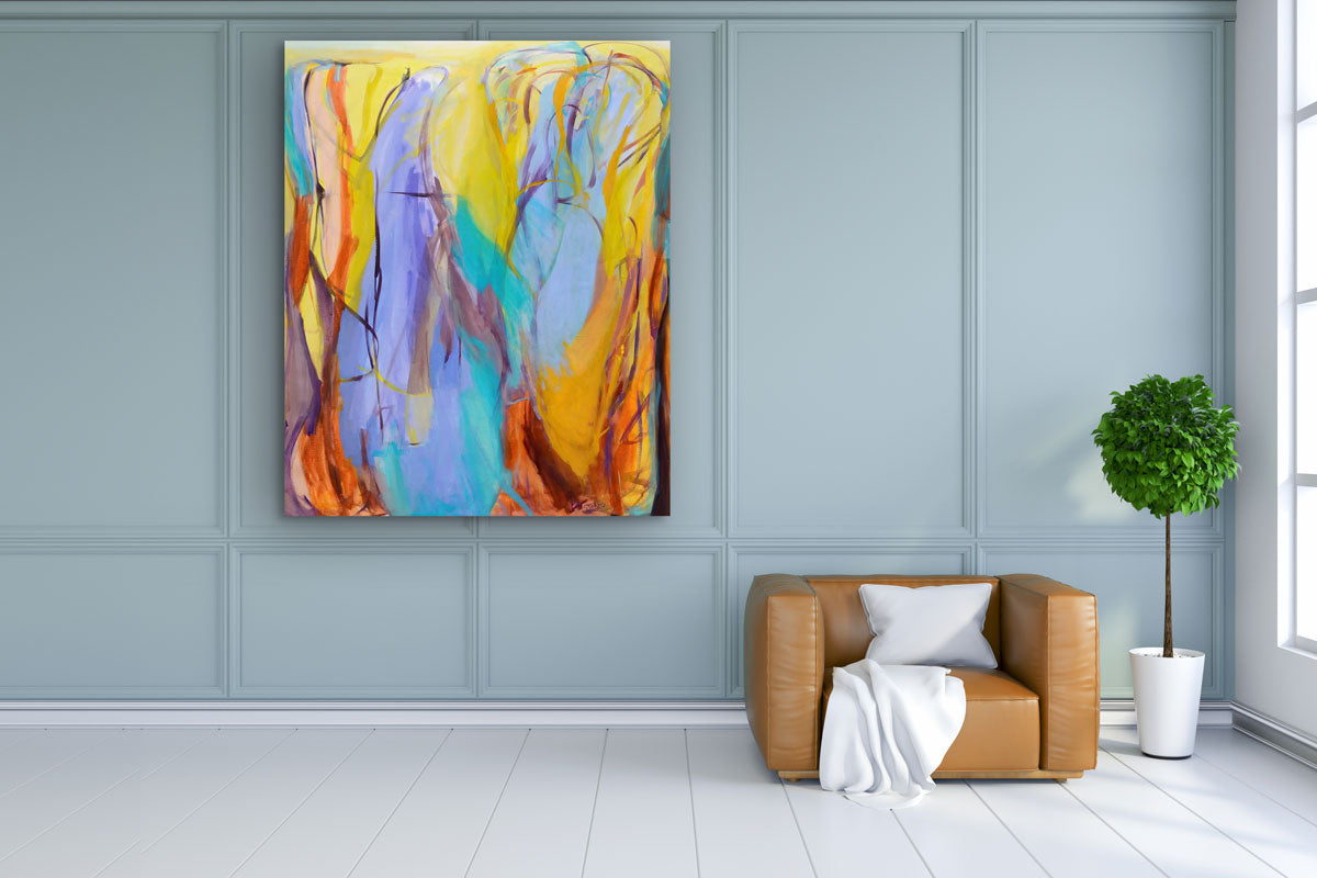 Abstract-Art-Buy-Emerging-Contemporary-Saatchiart-Saatchi -Gabriela Tolomei SABIDURIA ADQUIRIDA Mounted