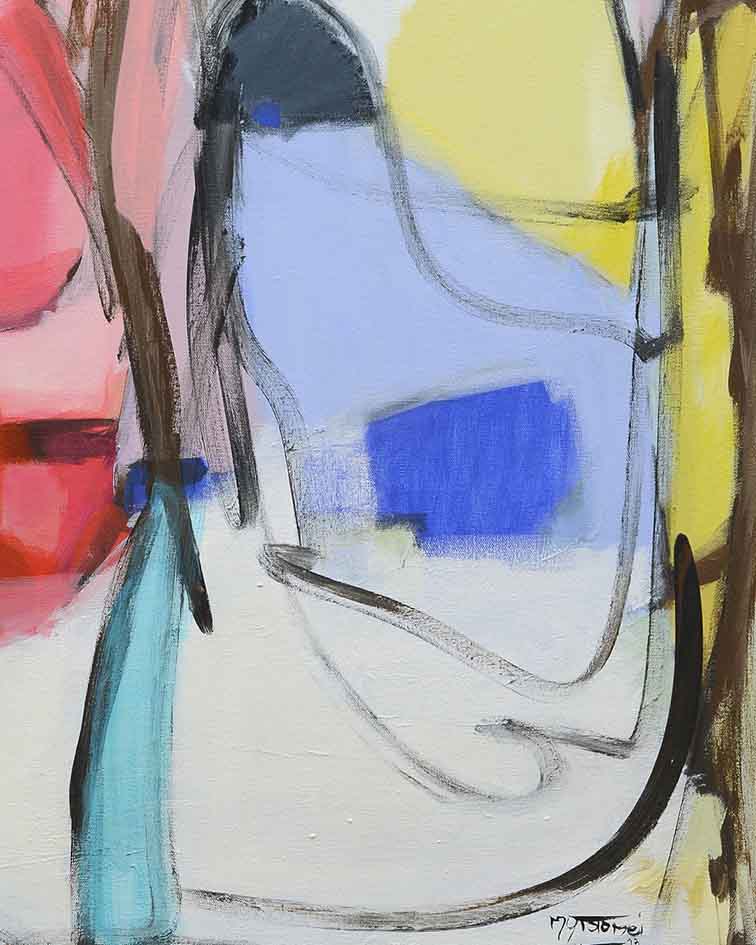 Gabriela Tolomei SAILING IN GREECE Detail