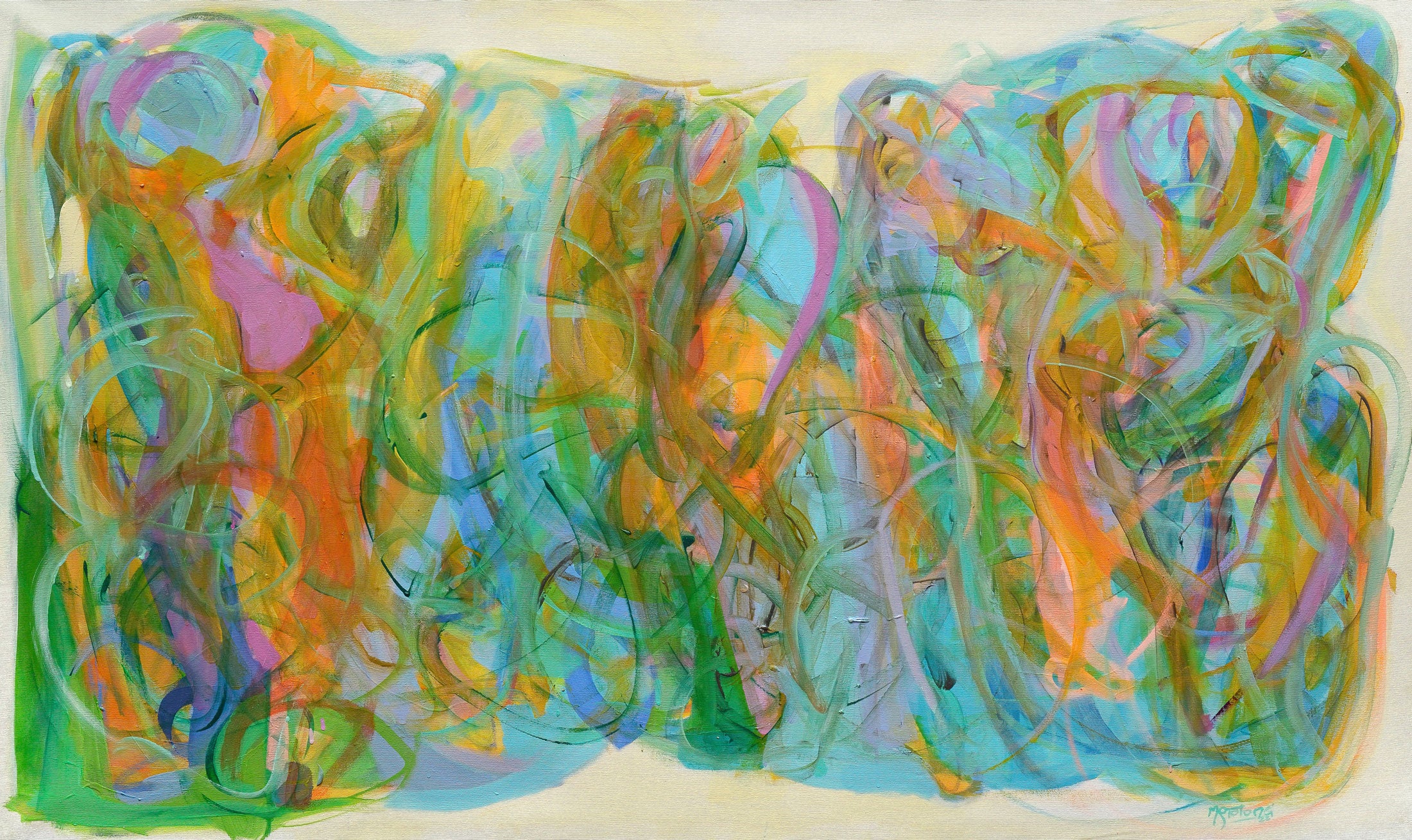 Abstract-Art-Buy-Emerging-Contemporary-Saatchiart-Saatchi  -Gabriela Tolomei Soul Agreement full Painting 