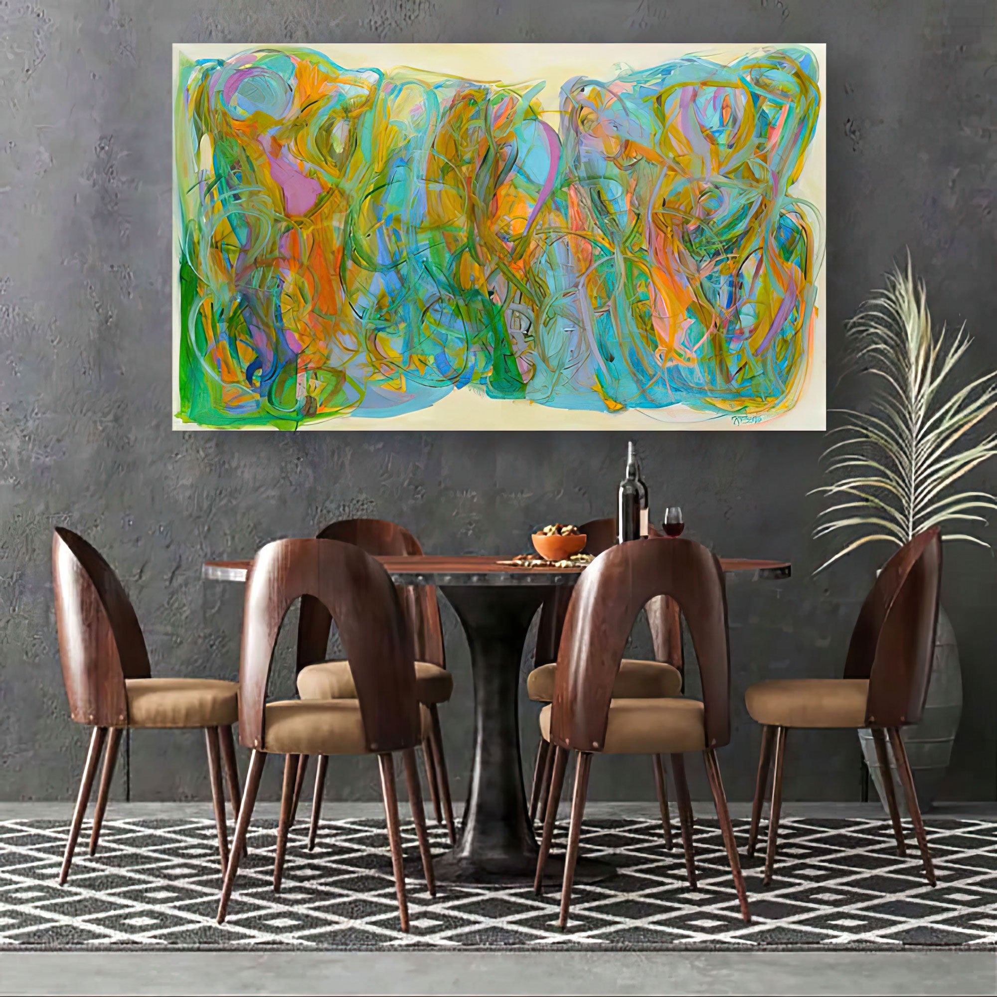 Abstract-Art-Gabriela Tolomei Soul Agreement Mounted