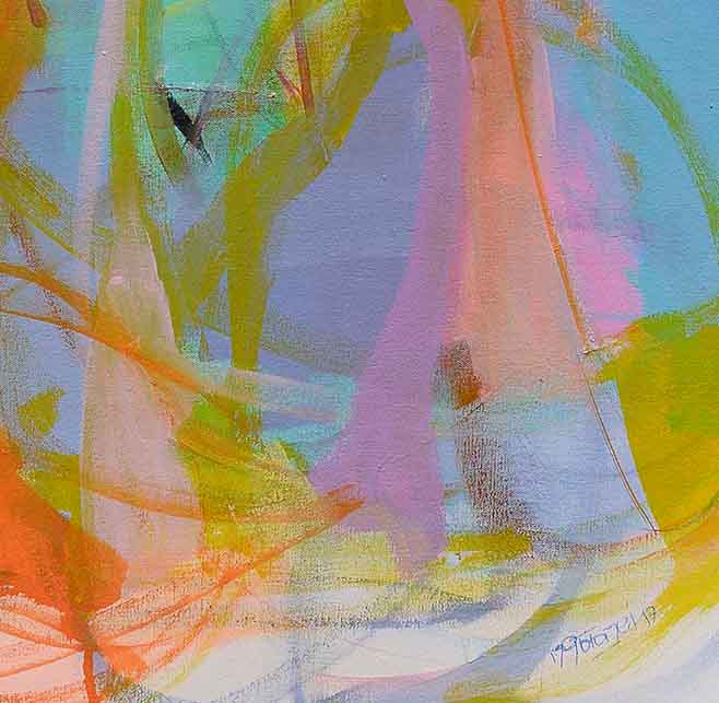 Gabriela Tolomei THE GARDENS OF GRATITUDE I Detail