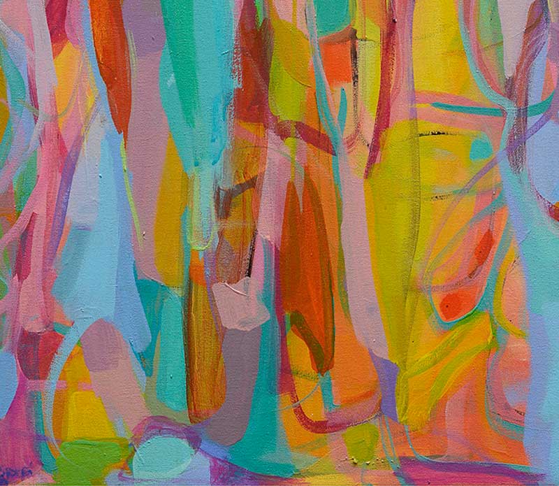 Gabriela Tolomei THE GARDENS OF GRATITUDE VIII Detail