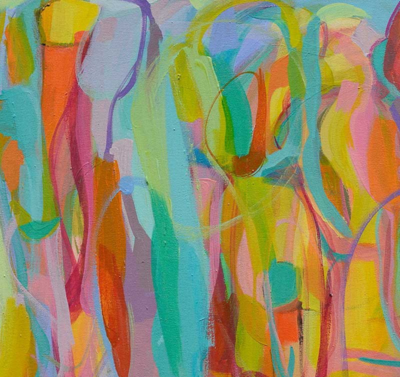 Gabriela Tolomei THE GARDENS OF GRATITUDE VIII Detail