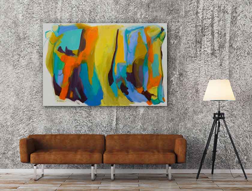 Abstract-Art-Buy-Emerging-Contemporary-Saatchiart-Saatchi -Gabriela Tolomei THE TIME OF ALL TIMES Mounted