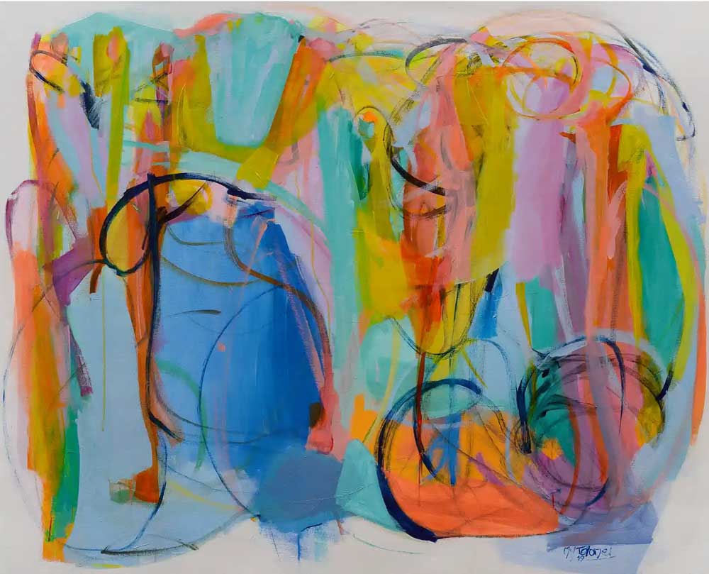 Abstract-Art-Buy-Emerging-Contemporary-Saatchiart-Saatchi -Gabriela Tolomei TRILOGIA SAGRADA Full Painting