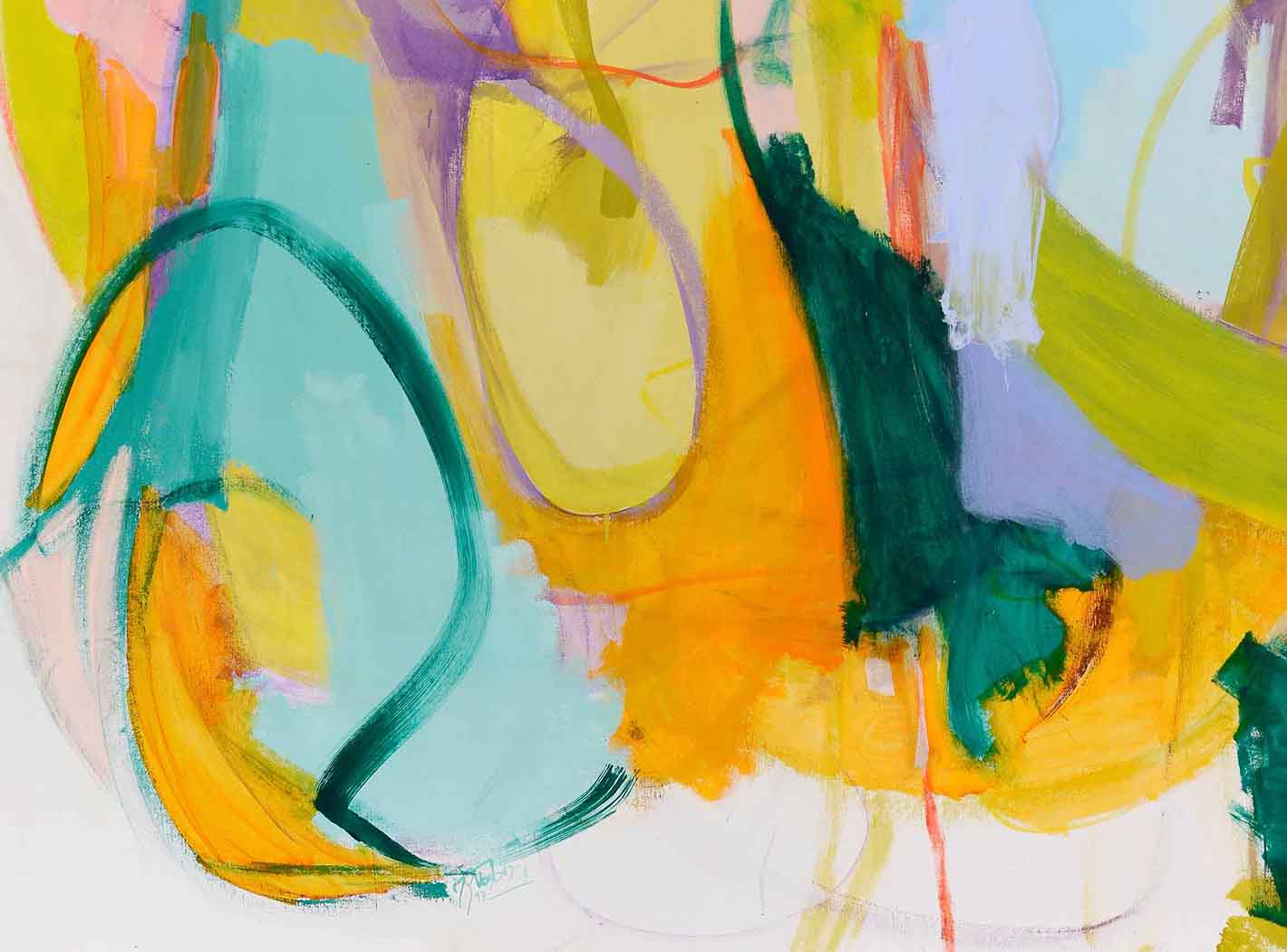 Abstract-Art-Buy-Emerging-Contemporary -Gabriela Tolomei The Silence of the Truth Detail