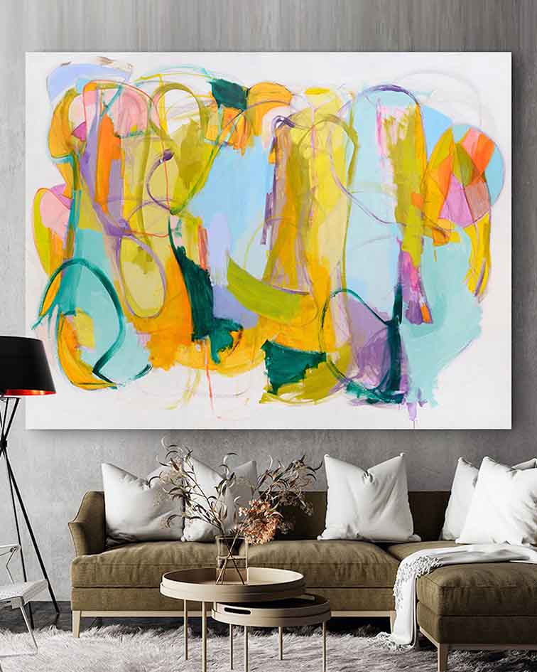 Abstract-Art-Buy-Emerging-Contemporary-Saatchiart-Saatchi  -Gabriela Tolomei The Silence of the Truth Mounted