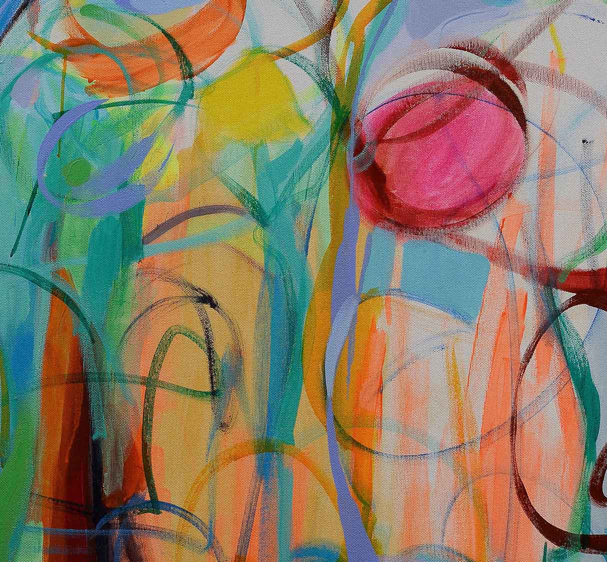 Abstract-Art-Buy-Emerging-Contemporary -Gabriela Tolomei The Thread of Grace Detail