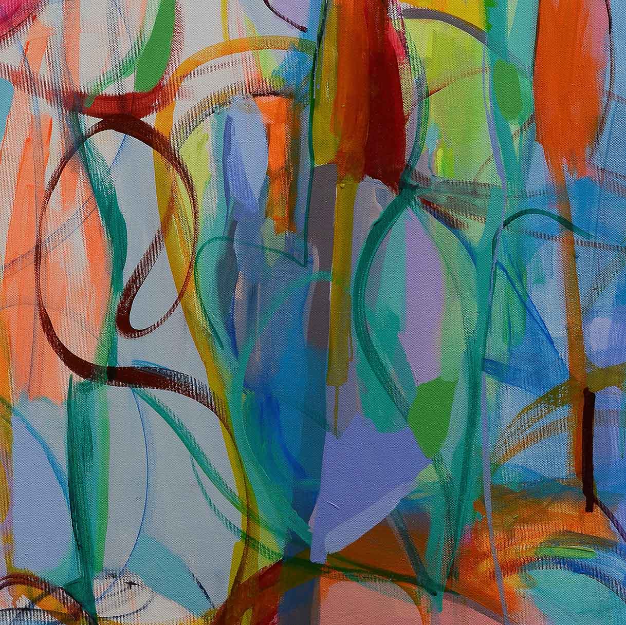 Abstract-Art-Buy-Emerging-Contemporary -Gabriela Tolomei The Thread of Grace Detail