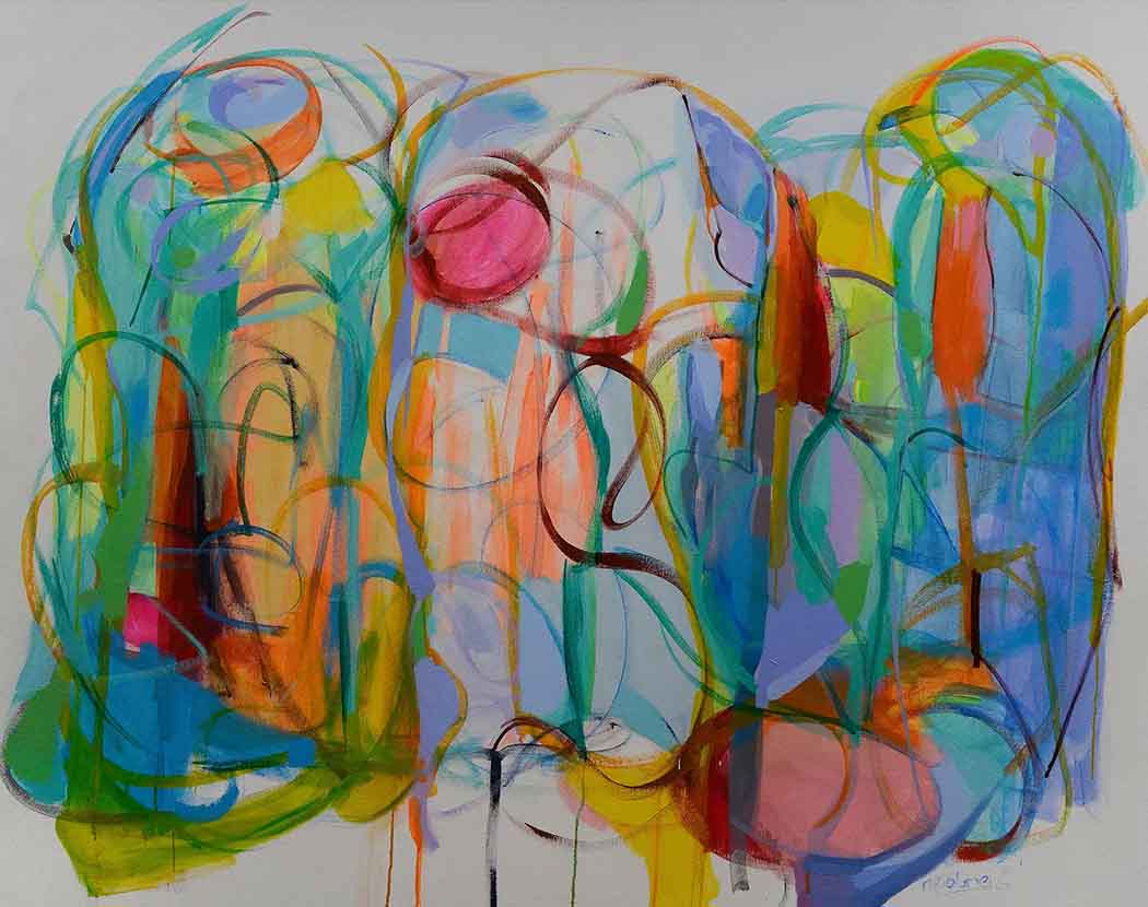 Abstract-Art-Buy-Emerging-Contemporary-Saatchiart-Saatchi -Gabriela Tolomei The Thread of Grace full Painting