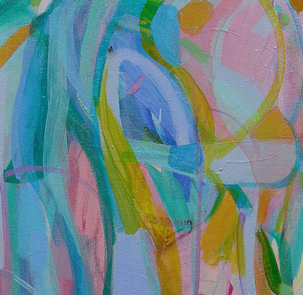 Abstract-Art-Buy-Emerging-Contemporary -Gabriela Tolomei The Voice of Silence Detail