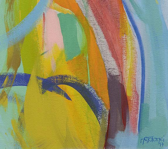 Gabriela Tolomei The gardens of gratitude VI Detail