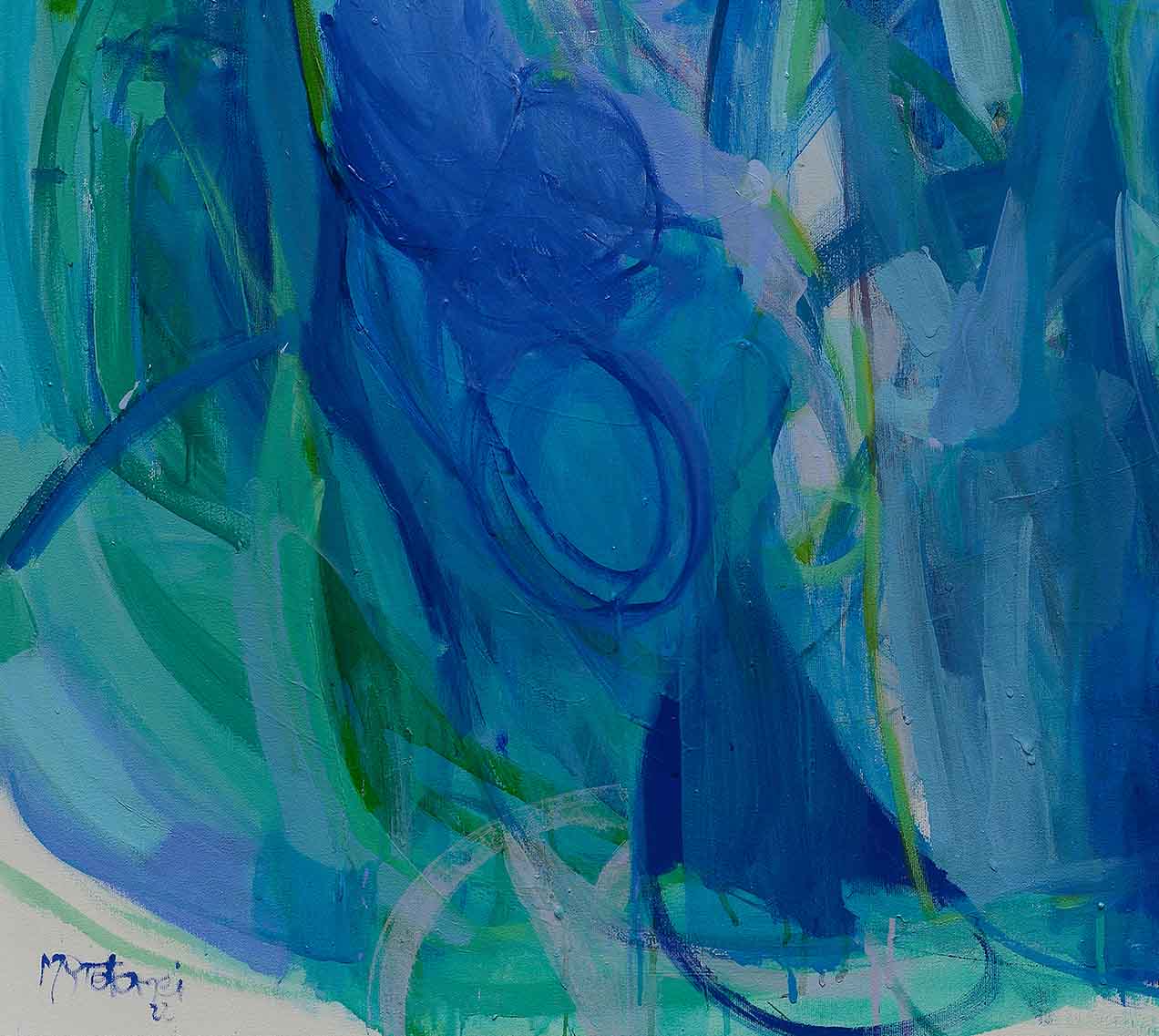Abstract-Art-Buy-Emerging-Contemporary -Gabriela Tolomei Time Encounters Detail