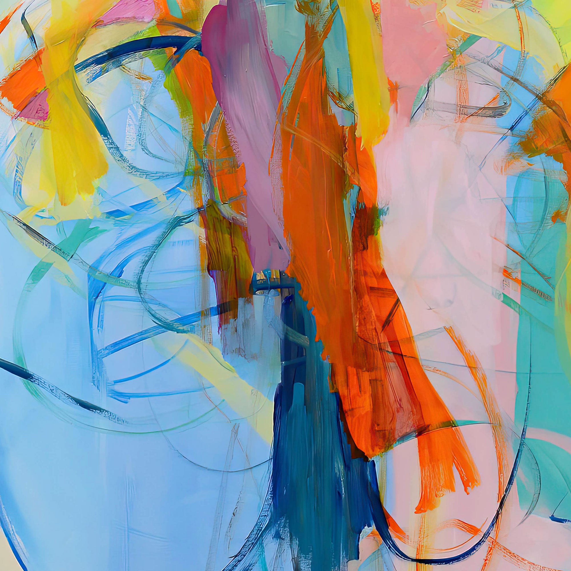 Abstract-Art-Buy-Emerging-Contemporary-Gabriela Tolomei Unveiled Spaces Detail
