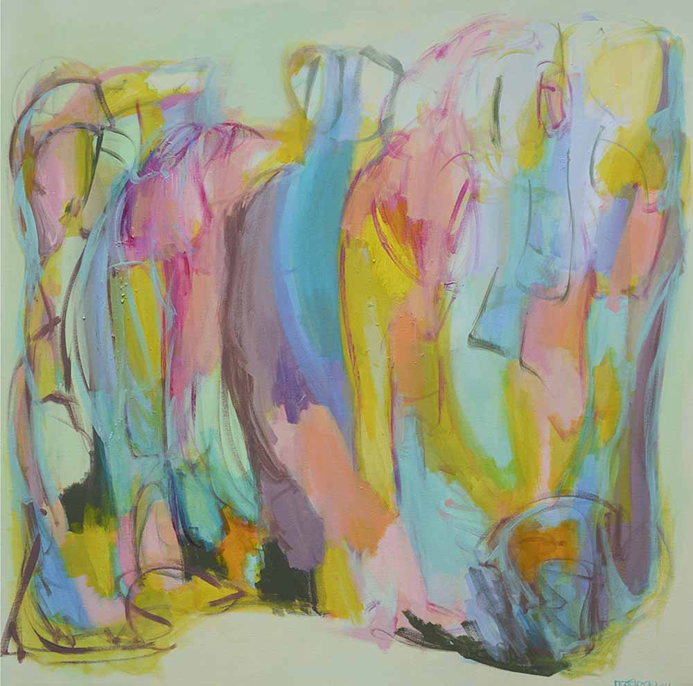 Abstract-Art-Buy-Emerging-Contemporary-Saatchiart-Saatchi -Gabriela Tolomei la fuerza de la transmutacion Full Painting