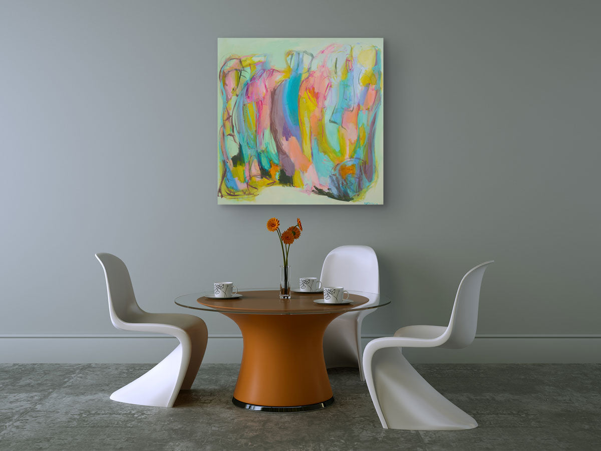 Abstract-Art-Buy-Emerging-Contemporary-Saatchiart-Saatchi -Gabriela Tolomei la fuerza de la transmutacion Mounted