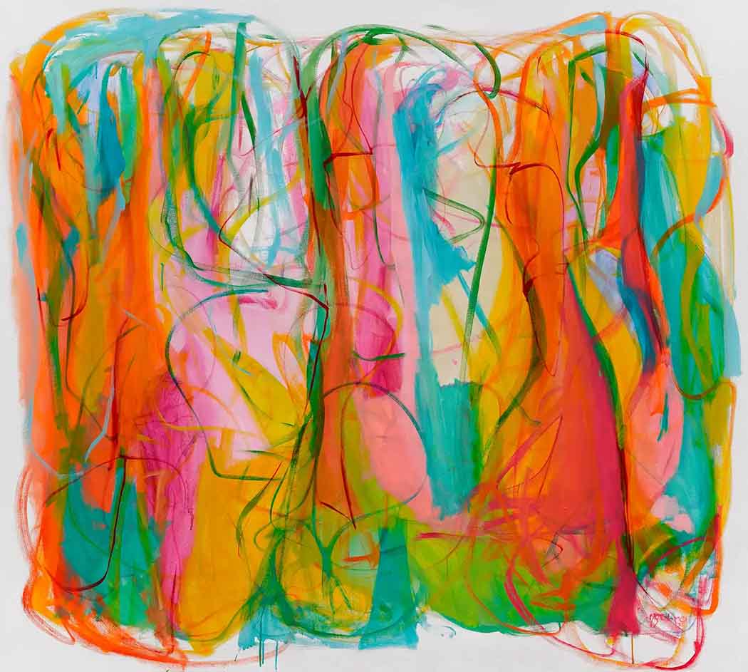 Abstract-Art-Buy-Emerging-Contemporary-Saatchiart-Saatchi -Gabriela Tolomei the eternity of her full Painting