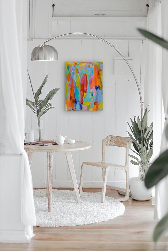 Abstract-Art-Buy-Emerging-Contemporary-Saatchiart-Saatchi -Gabriela Tolomei Espacios develados II Mounted